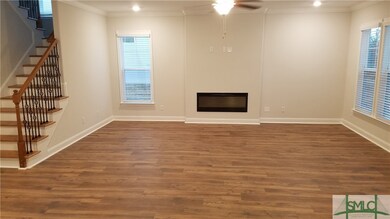 Living Room with Electric Fireplace