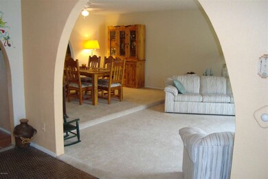 VIEW INTO LIVING/DINING AREA FROM ENTRY
