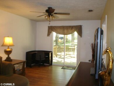 Den/Family/Great Room - The sliding glass door is 