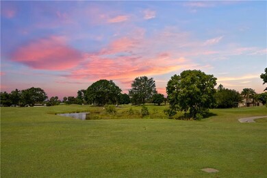 VIEW OF GOLF COURSE TWILIGHT