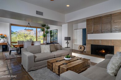 Primary Living Room w/ Fireplace