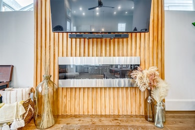 Custom Built Gas Fireplace