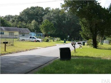 View down the street from home.