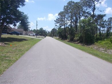 Looking South down the street