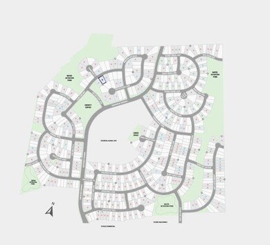 Map of parcels