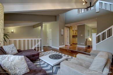 Living Room W/Brazilian Walnut Flooring