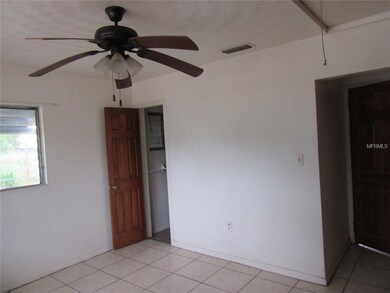 Master Bedroom off of Kitchen with Access to Bathroom