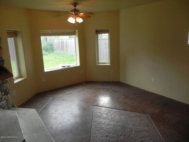 Living Room Addition with Decorate Floor