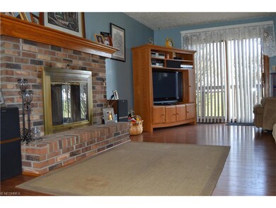 Living room looking towards rear of house. There i