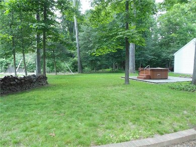 Spacious back yard