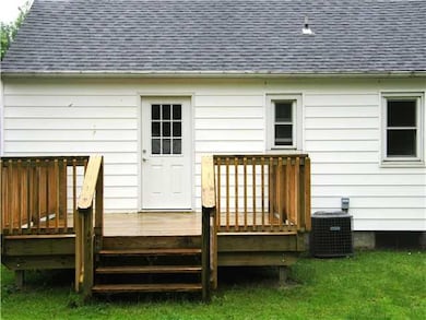 Exterior Back Beautiful deck - less than a year ol