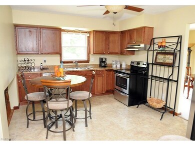 Kitchen with new stainless appliances