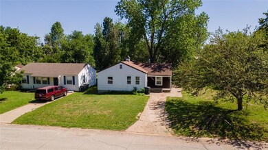 View of front of house with a front lawn