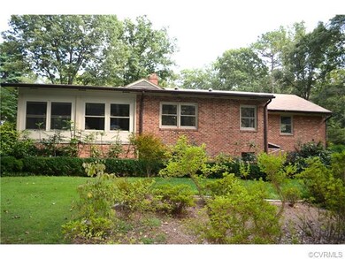 Side view of Florida room