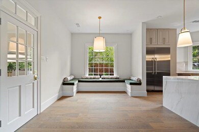 Interior space featuring light hardwood / wood-sty