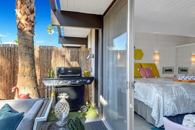 BACK PATIO INTO BEDROOM
