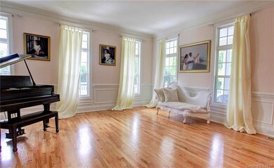 Bright and airy formal living room. Notice the fre