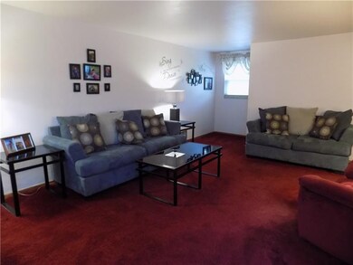 Welcome home!  Living room as seen from front door