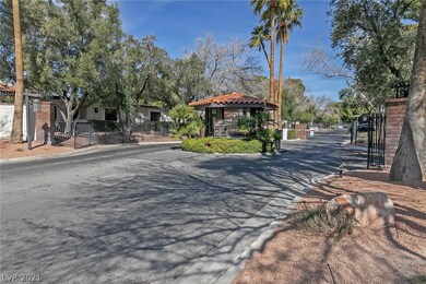 For your privacy and protection a gated community.