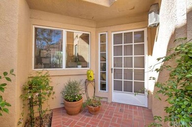 Private gated courtyard entry