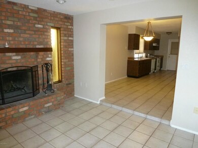 Family Room View toward Kitchen