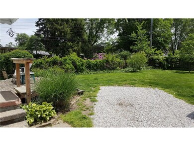 BACK YARD REAR DECK, PARKING AREA