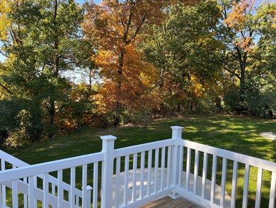 Fall colors from deck