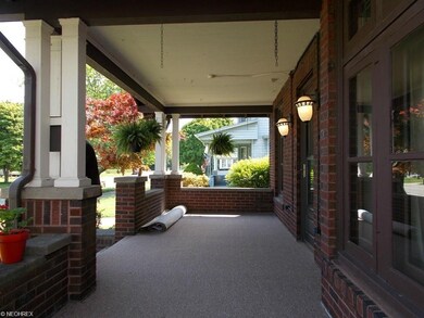 Large front porch