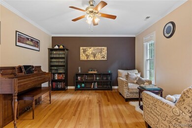 Living room on right of entry way.  Excellent offi