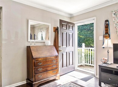 Front entrance to the home