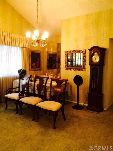 Formal dining area off the living room