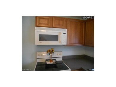 Remodeled kitchen with new cabinete, countertops. 