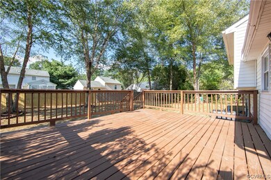 View of deck