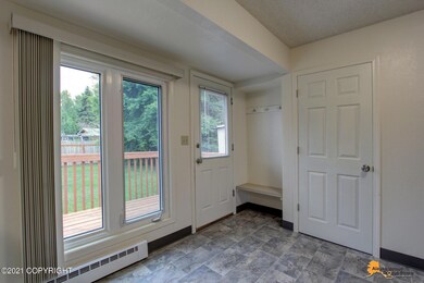 Back Door to Fenced Yard