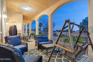 Covered patio archways