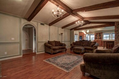 LARGE FORMAL LIVING ROOM WITH FIREPLACE