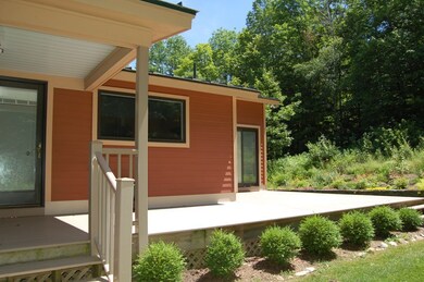 deck off of front porch