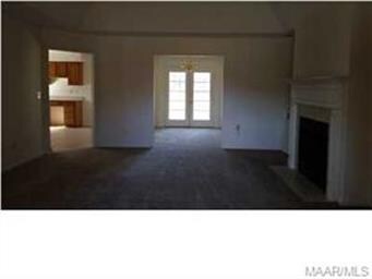 View from front door into family room, dining and 