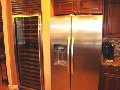 Refridgerator and SubZero Wine Fridge