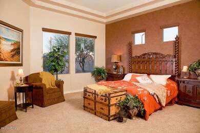 Master Bedroom/Coffered Ceiling Detail