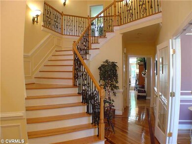 Foyer - 2-story Foyer, notice all the mill work.
