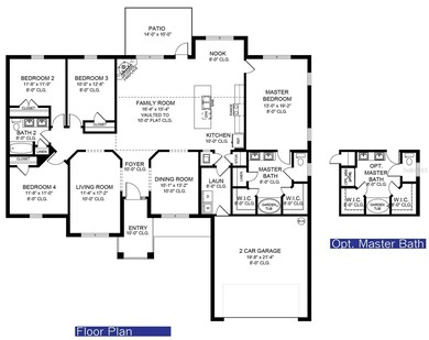 2240A model floor plan