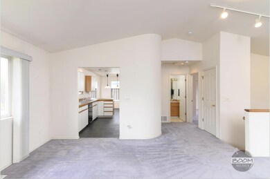 Dining Area Looking at Kitchen & Hallway