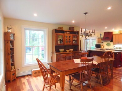 Formal dining area looking to...