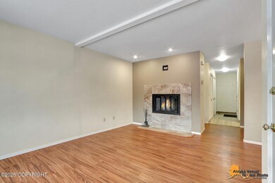 Living Area w/Fireplace