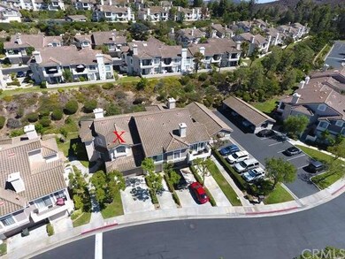 Aerial View of END-UNIT with Large Driveway!