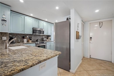 Kitchen view from the entry