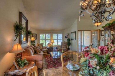 Formal living room and dining room with hardwood f