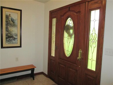Pretty spacious entry.