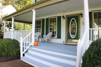 Welcome home! View of the  amazing 50' x 8' front 